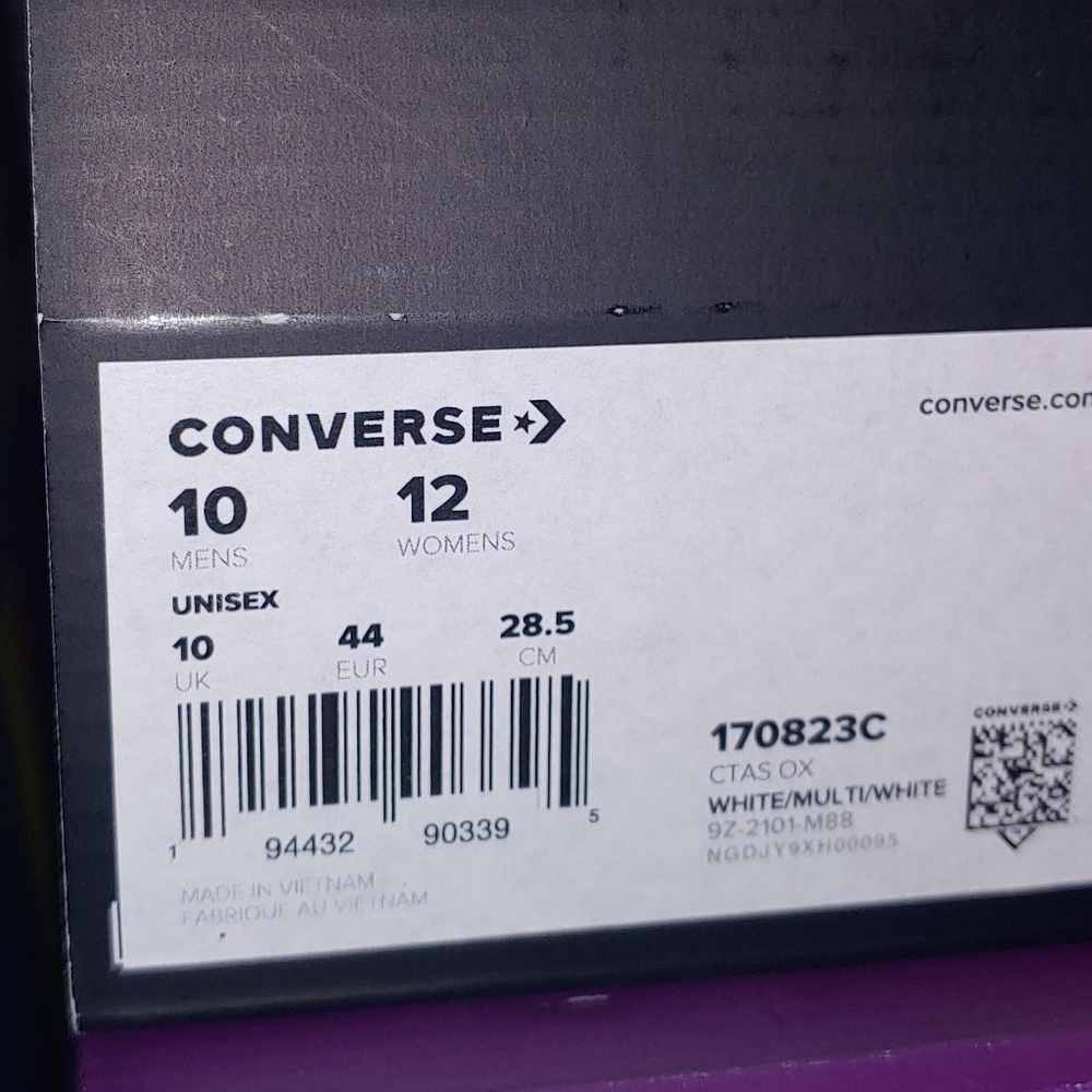 Converse pride abstract white low tops - Picture 11 of 16